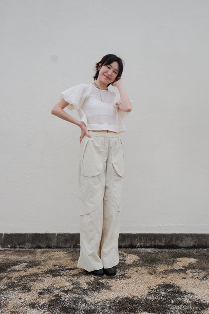 ✨推！”Istanbul” Round Pockets Cooling Sweatpants (3 Colours)