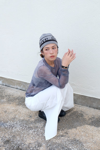 "Archive Dive" Beanie (Black/ Grey)