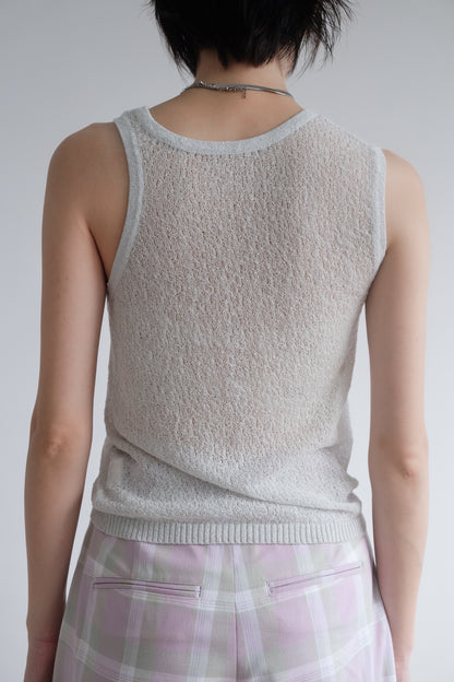✨推！“Liz" Cross-shoulder Two-piece (Silver Grey)