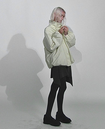 ✨推！"Eden" Puffy Windbreaker (Cream)