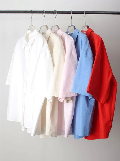 連線優惠/ Relaxed Short Sleeved Shirt