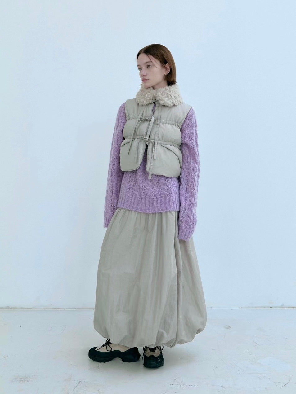 Airy Balloon Skirt (Fleece Linings)