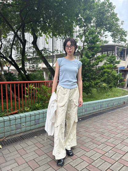 ✨推！”Istanbul” Round Pockets Cooling Sweatpants (3 Colours)