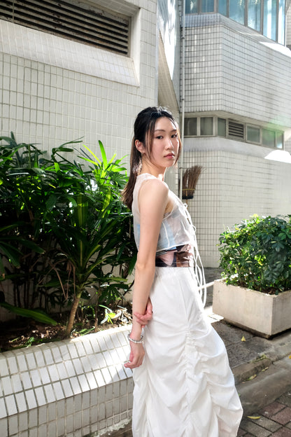 推✨"Elf" Layering & See-through Top (White)