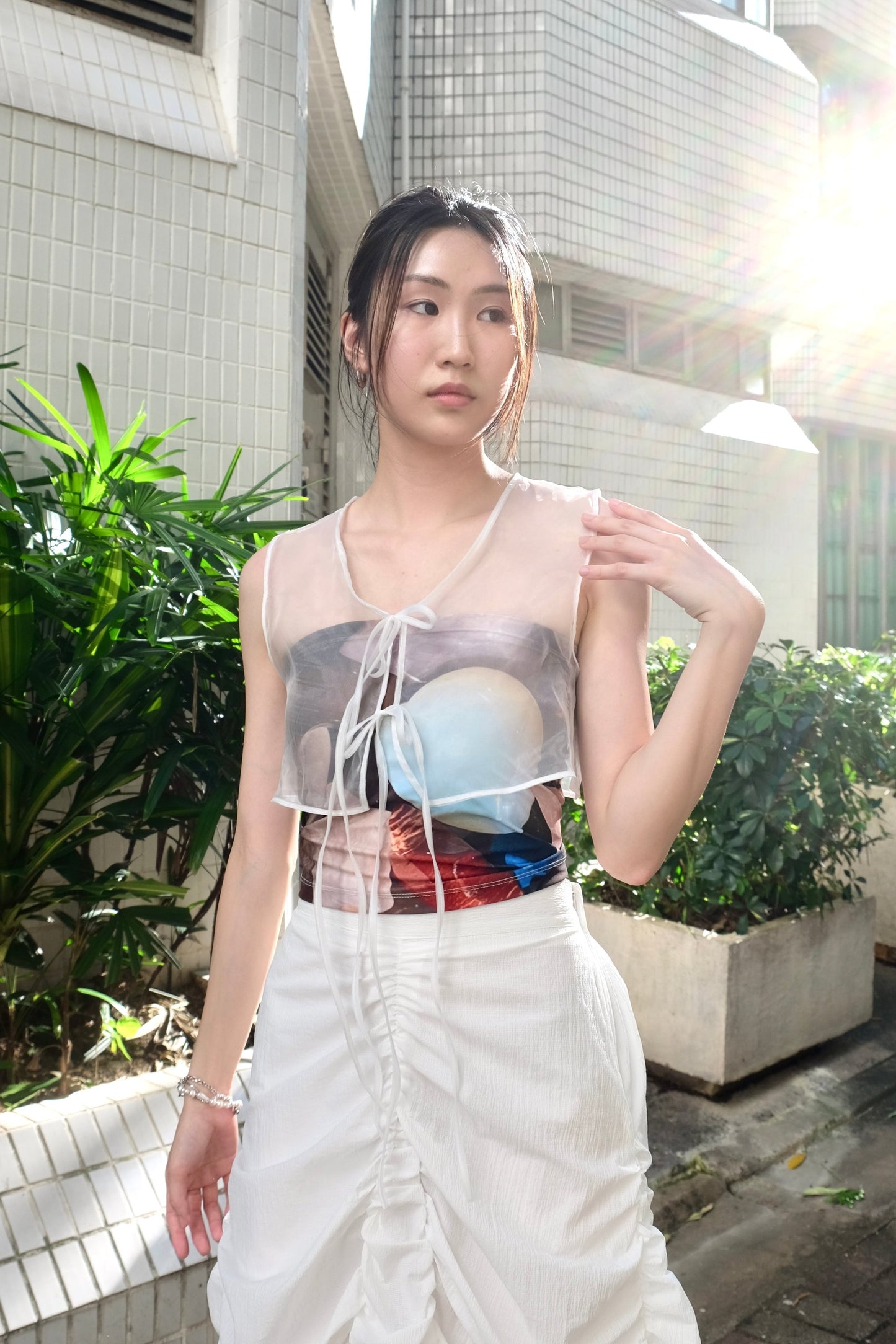 推✨"Moments" Collage Art Tube Top (Stones)