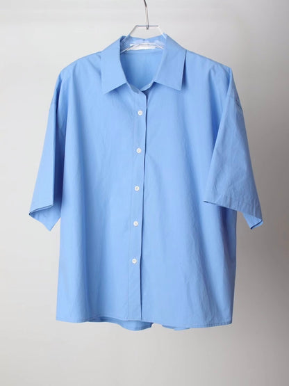 連線優惠/ Relaxed Short Sleeved Shirt