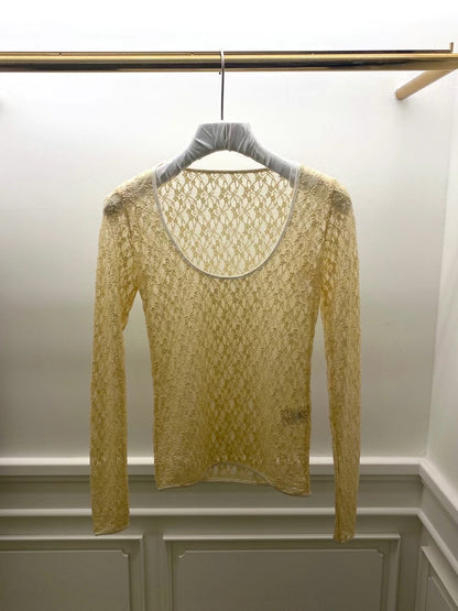 Scoop Lace Top (3 Colours)