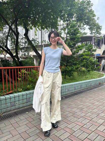 ✨推！”Istanbul” Round Pockets Cooling Sweatpants (3 Colours)