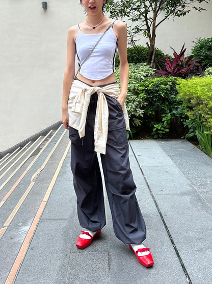 Blokecore V-waist Cami (White)