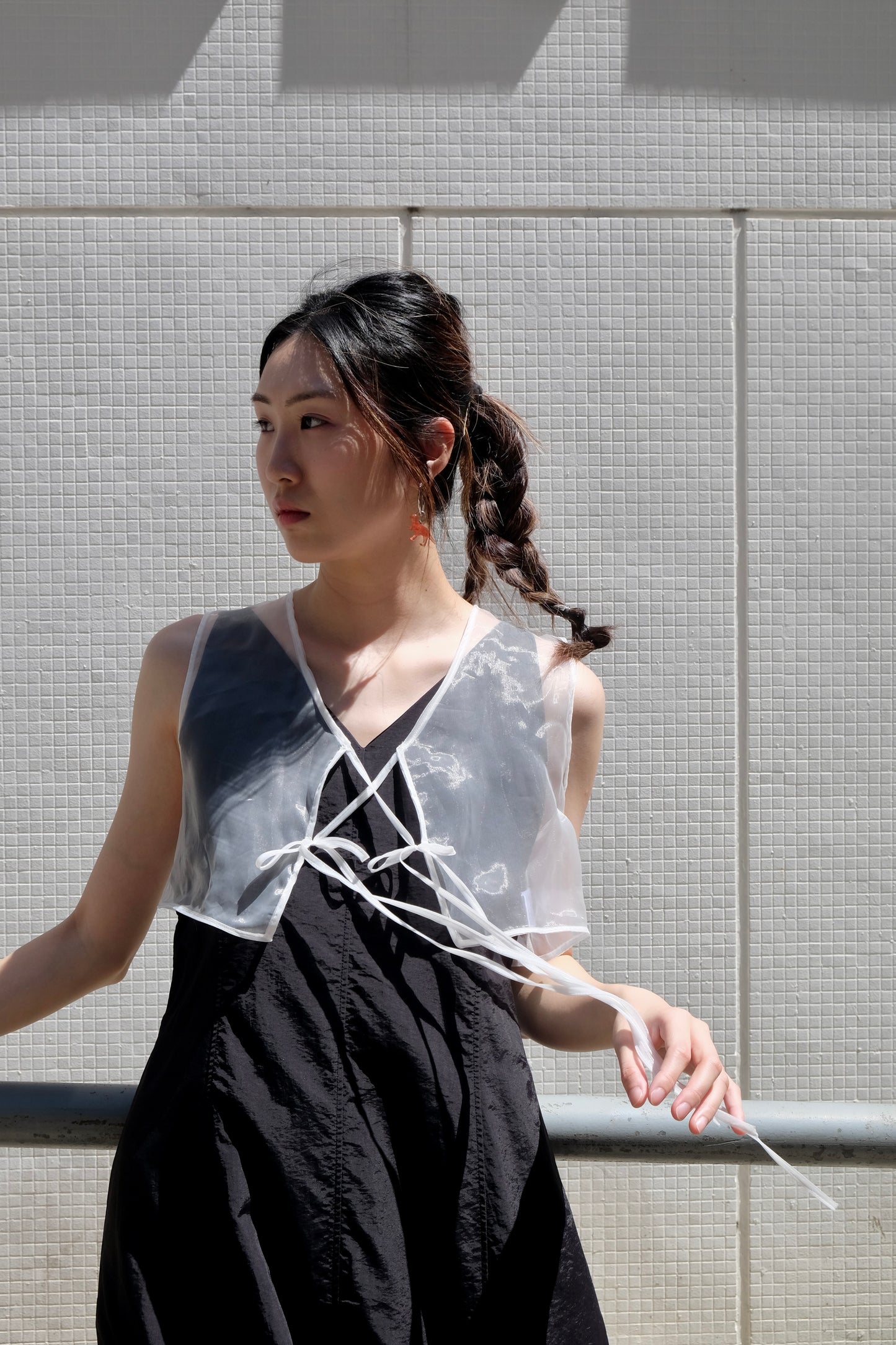 推✨"Elf" Layering & See-through Top (White)