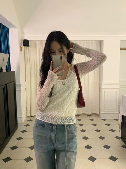 Scoop Lace Top (3 Colours)