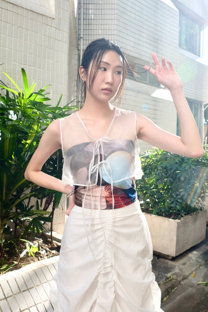 推✨"Moments" Collage Art Tube Top (Stones)