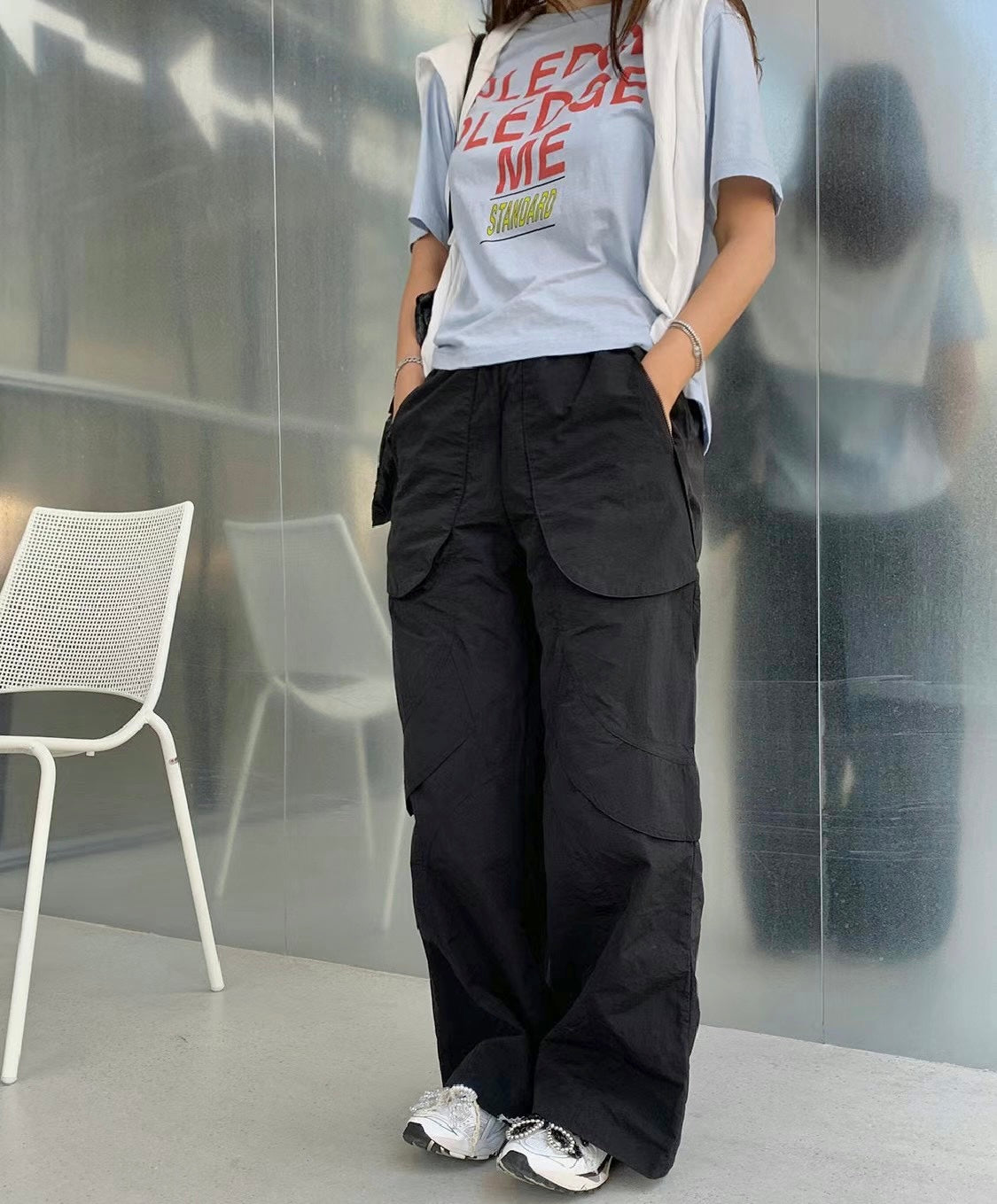 ✨推！”Istanbul” Round Pockets Cooling Sweatpants (3 Colours)