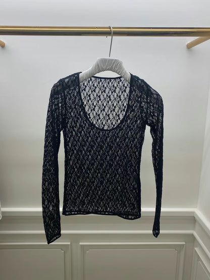 Scoop Lace Top (3 Colours)