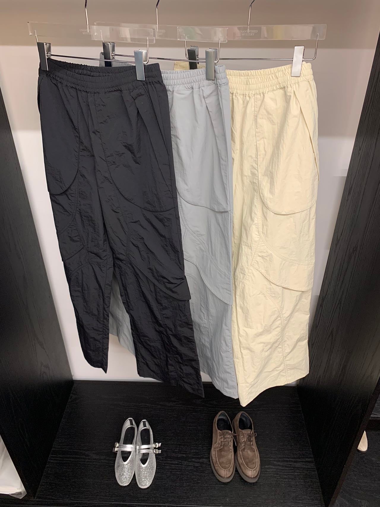 ✨推！”Istanbul” Round Pockets Cooling Sweatpants (3 Colours)
