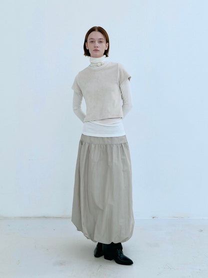 Airy Balloon Skirt (Fleece Linings)